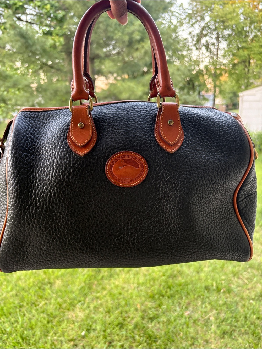 Dooney & Bourke AWL Satchel. Made in USA